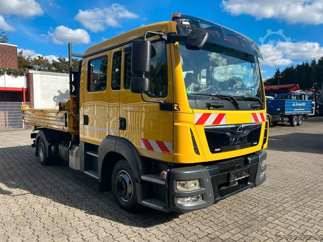 Three-way tipper van MAN 8.250 TGL DOKA MEILLER 3-SKipper 4x2