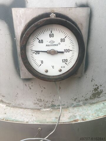 Doppelwandigen Mischbehälter kühlbar  550 liter 32u/min