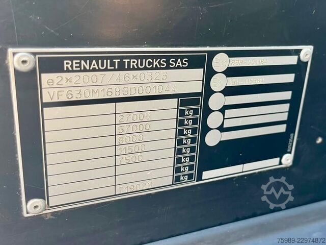 Veetransport Renault C380 382430 km,  chicken transport,  EURO 6, PA...
