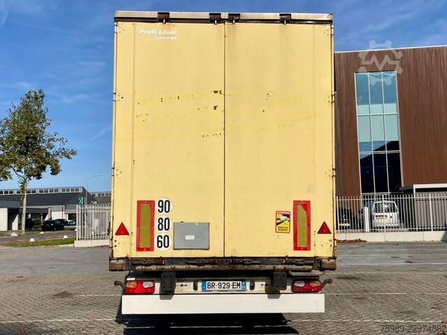 Schuifzeilen KRONE 3 Axle BPW axles, sliding roof, Disc brakes, Ai...