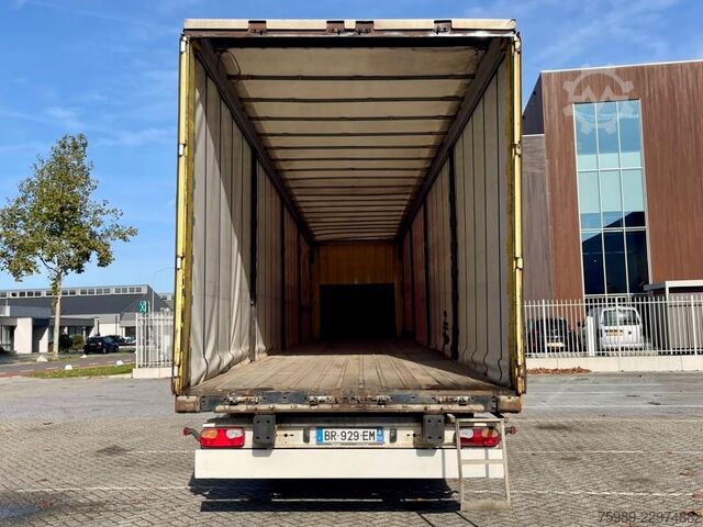 Schuifzeilen KRONE 3 Axle BPW axles, sliding roof, Disc brakes, Ai...