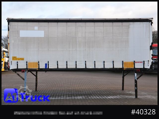 Caja intercambiable con toldo WECON WPR 745, verzinkt, 2520  innen, Code XL