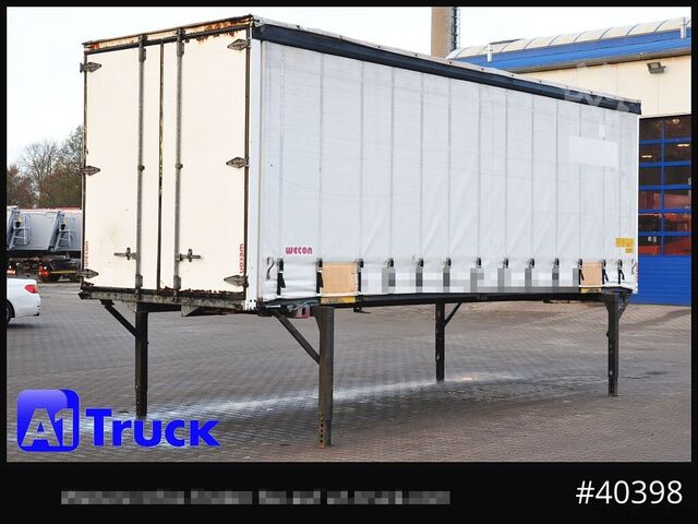 Caja intercambiable con toldo WECON WPR 745, verzinkt, 2520  innen, Code XL