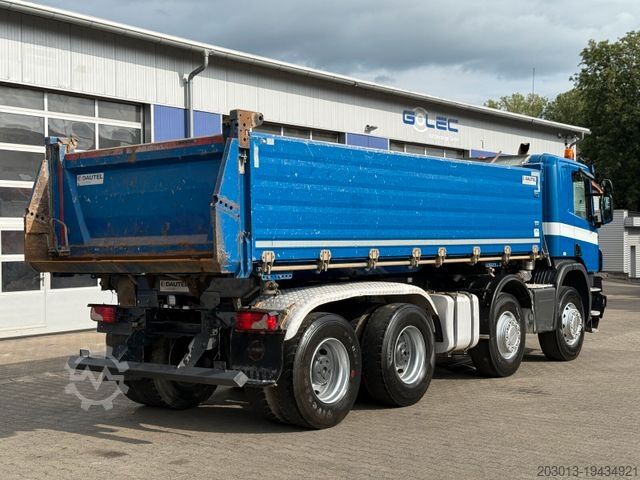 Sklápěcí vůz SCANIA P 410 8x4 Dreiseitenkipper DAUTEL