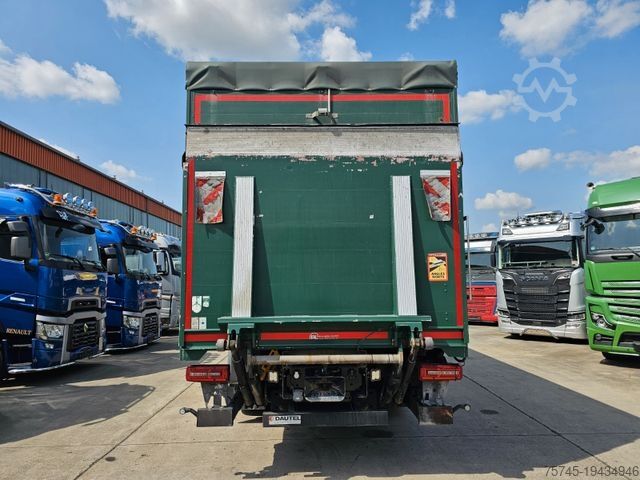 Plattewagen met zeil MAN TGX 26.500 *LBW * LENK-/LIFT * STANDKLIMA * TOP