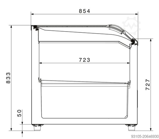SET : AHT Miami 250 + EPTA 250 AHT / Carrier Miami 250 / Top - Freezer 250