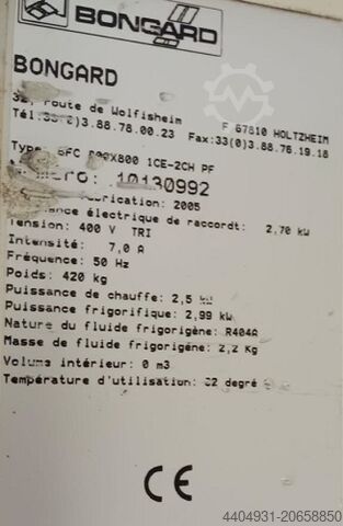 Chambre de pousse 2 chariot d'Occasion Bongard BFC/800X800