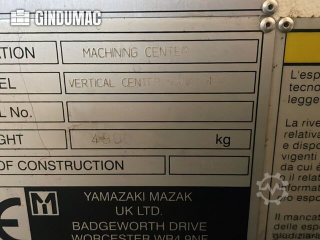 Mazak VCS 430A Mazak VCS 430A