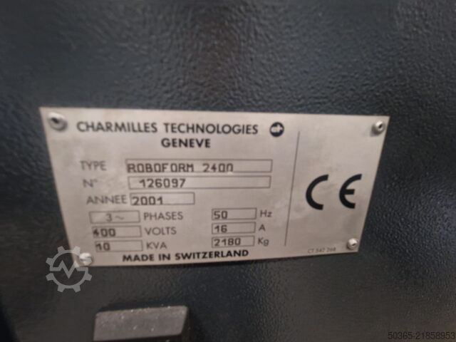 Sänkerosionsmaskin (EDM) CHARMILLES Roboform 2400