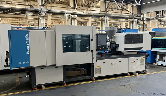 Formsprutningsmaskin KraussMaffei KM 180 - 750 AX