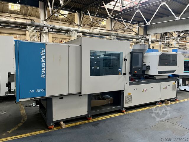 Formsprutningsmaskin KraussMaffei KM 180 - 750 AX