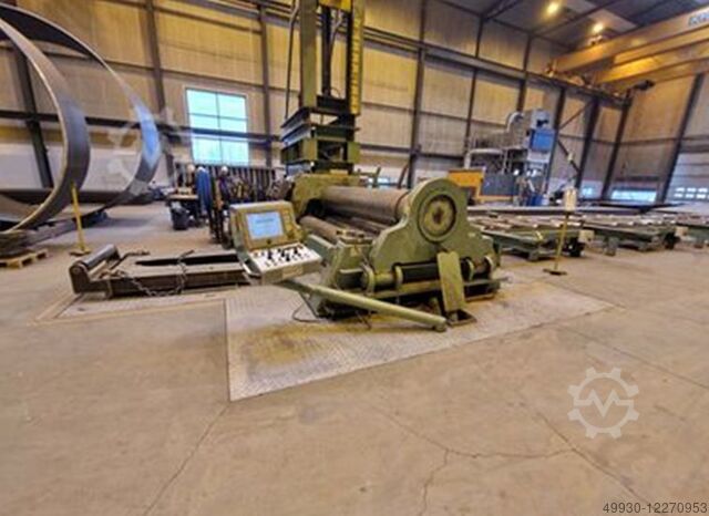 Rolka do płyt CNC, 4 rolki Roundo PAS 550