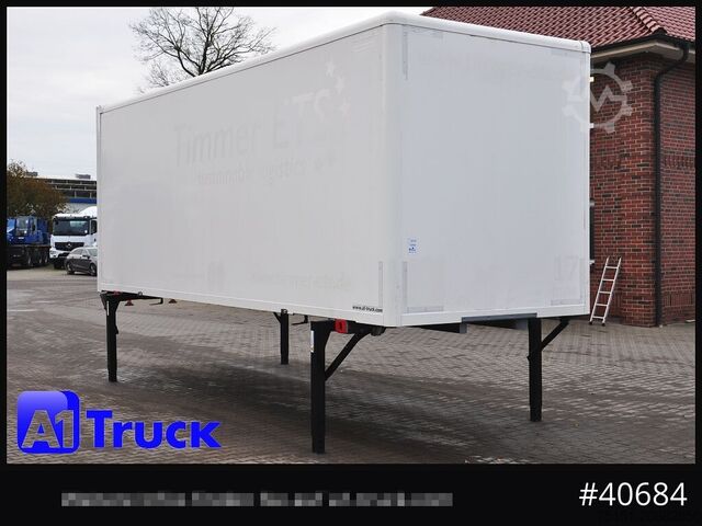 Cserélhető felépítmény dobozszerkezettel SPIER WB Koffer, 7,45, guter Zustand, verzinkt, Rolltor