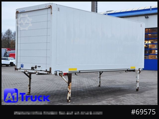 Değiştirilebilir kasa kutu yapılı KRONE BDF 7,45 Koffer, Textil 2750mm innen, 20 x vorhanden