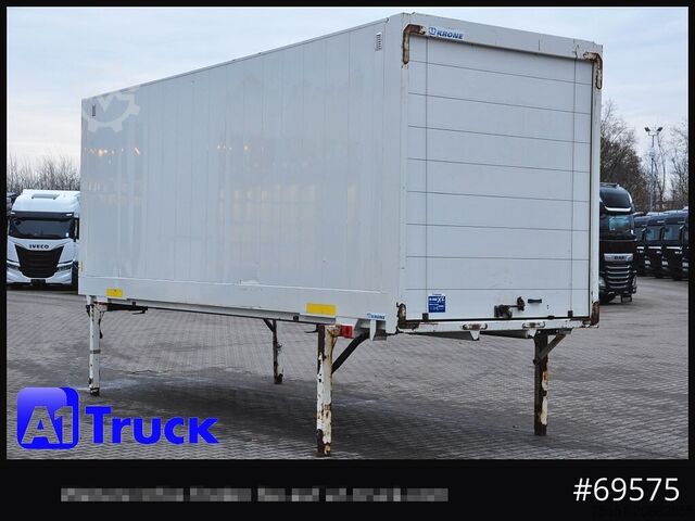 Değiştirilebilir kasa kutu yapılı KRONE BDF 7,45 Koffer, Textil 2750mm innen, 20 x vorhanden