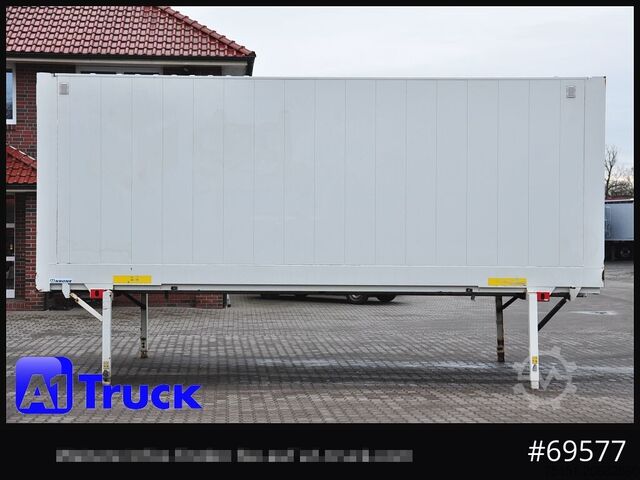 Değiştirilebilir kasa kutu yapılı KRONE BDF 7,45 Koffer,  Textil 2750mm innen, 20 x vorhanden