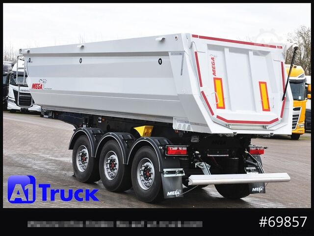 Kiperska poluprikolica REISCH Mega  25m³ Lift Stahl  SAF 4X4 Allrad 1350mm