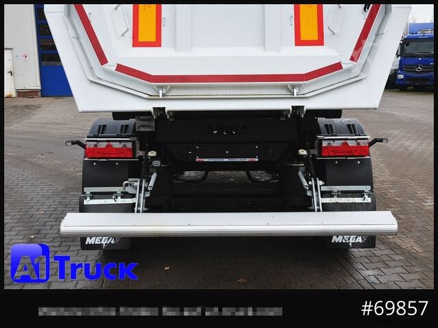 Kiperska poluprikolica REISCH Mega 25m³ Lift Stahl SAF 4X4 Allrad 1350mm