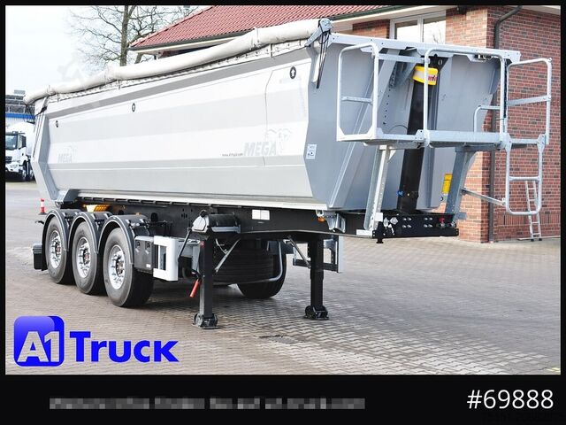 Kiperska poluprikolica REISCH Mega 28m³ Lift Stahl SAF Hardox