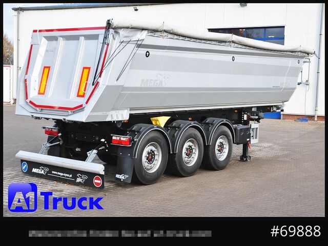 Kiperska poluprikolica REISCH Mega  28m³ Lift Stahl  SAF Hardox