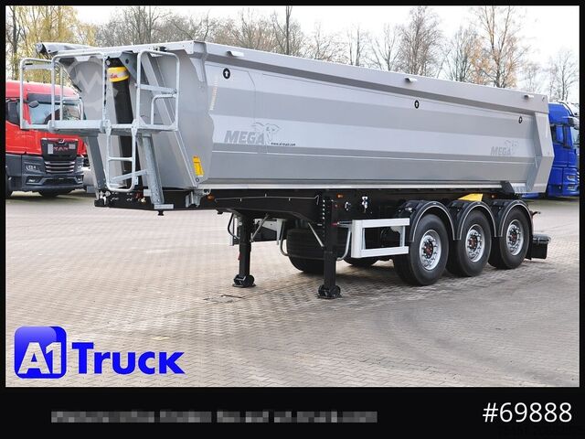 Kiperska poluprikolica REISCH Mega  28m³ Lift Stahl  SAF Hardox