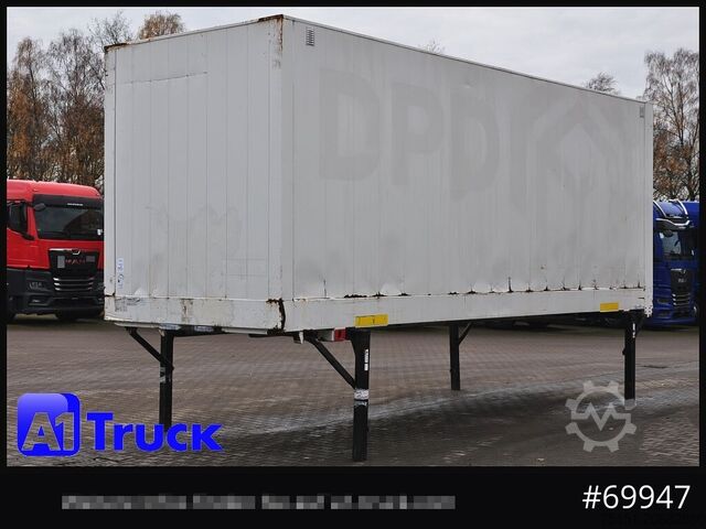 Değiştirilebilir kasa kutu yapılı KRONE WB BDF 7,45 Koffer, 2800mm innen, Zurrösen