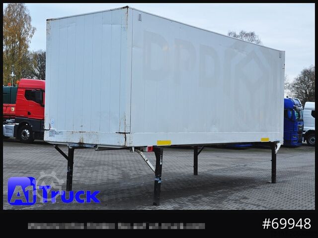 Değiştirilebilir kasa kutu yapılı KRONE WB BDF 7,45 Koffer,  2800mm innen, Zurrösen