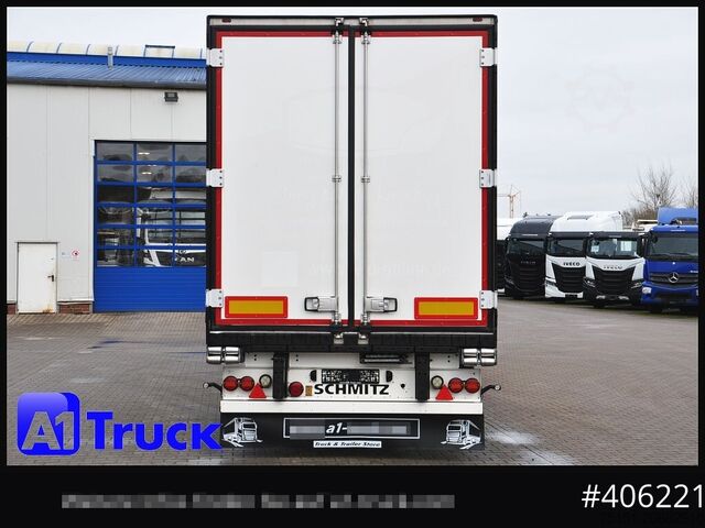 Semi-remorque SCHMITZ SKO FP45, Blumenbreite, Carrier 1950.