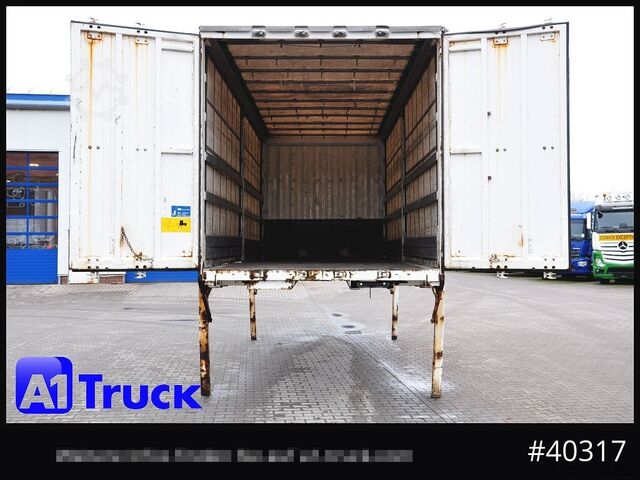 Cserélhető felépítmény platóval és ponyvával KRONE Wechselbrücke 7,45 Multilock, neutral