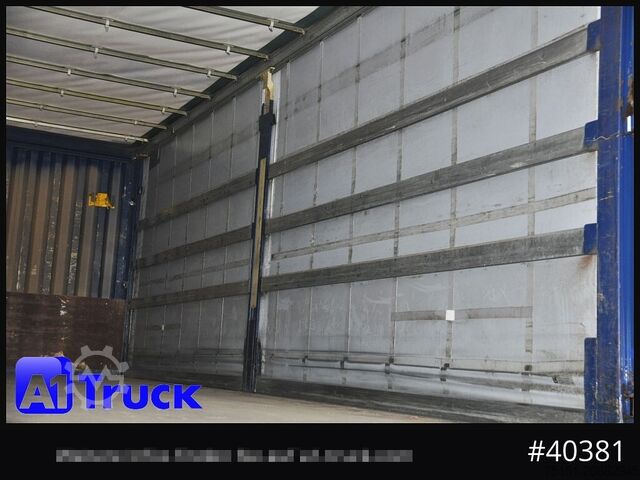 Cserélhető felépítmény platóval és ponyvával KRONE Wechselbrücke 7,45 neue Plane, Bordwand