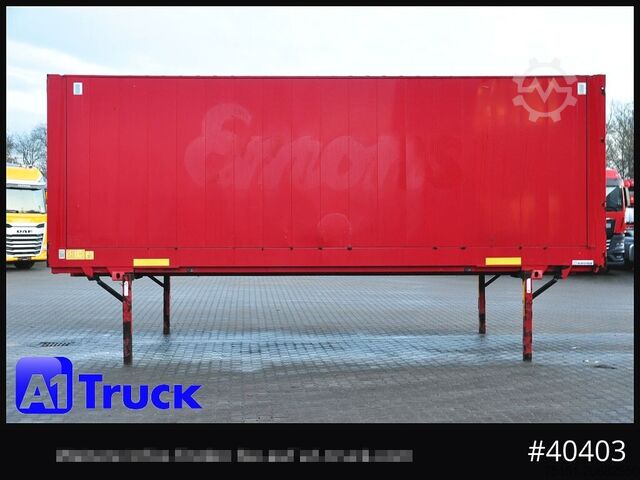 Değiştirilebilir kasa kutu yapılı KRONE BDF 7,82 Wechselbrücke, 2680mm Innenhöhe.