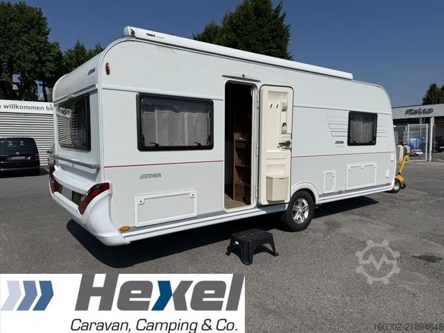 Caravane HYMER/ERIBA Exciting 530 2000 kg Mover Alko Mammut auto