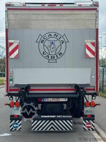 Autocamion transport băuturi SCANIA G410 / E6 / 2 x LBW / LENKACHSE / KOMPLETTZUG