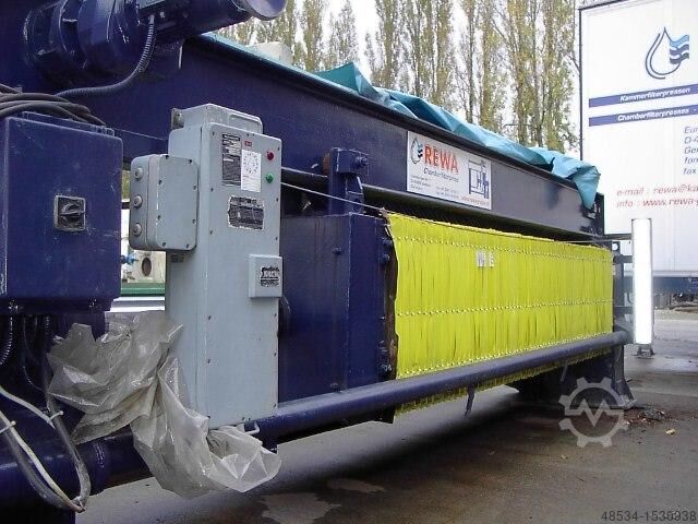 Kammerfilterpresse Rittershaus und Blecher R&B 800 x 800