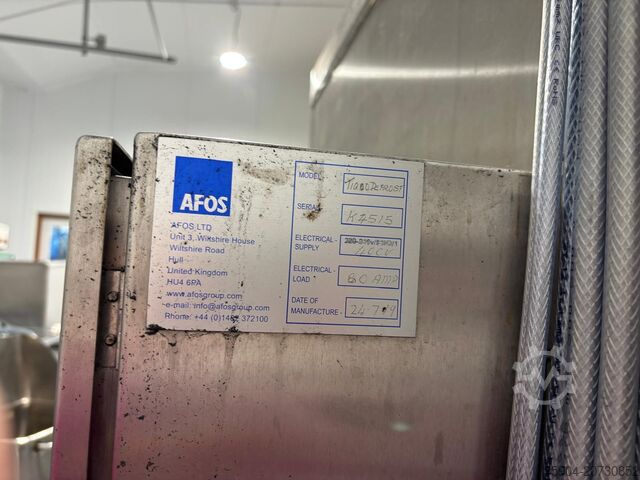 Tempering Defrosting Two Pallet Unit AFOS Defroster Model T1000 Defrost T1000