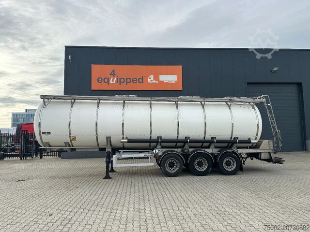 Citerne alimentaire Van Hool FOOD / 39.000L / 3-COMP / INOX / NL-trailer / A...