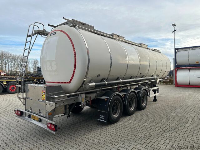 Citerne alimentaire Van Hool FOOD / 39.000L / 3-COMP / INOX / NL-trailer / A...
