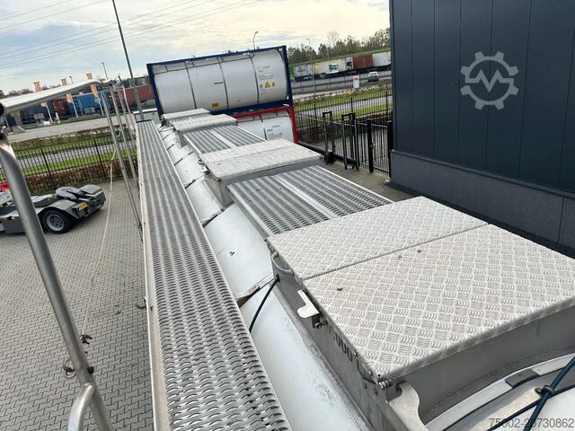 Citerne alimentaire Van Hool FOOD / 39.000L / 3-COMP / INOX / NL-trailer / A...