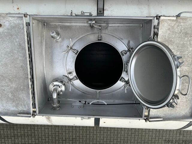 Citerne alimentaire Van Hool FOOD / 39.000L / 3-COMP / INOX / NL-trailer / A...