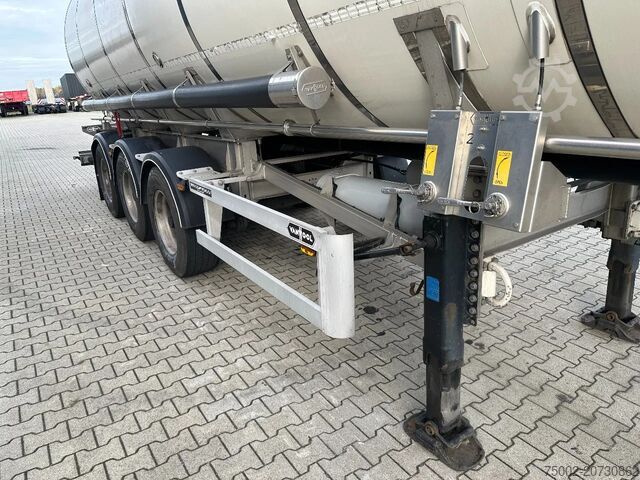 Cisterna za hranu Van Hool FOOD / 39.000L / 3-COMP / INOX / NL-trailer