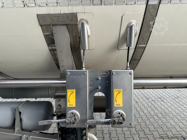 Cisterna za hranu Van Hool FOOD / 39.000L / 3-COMP / INOX / NL-trailer