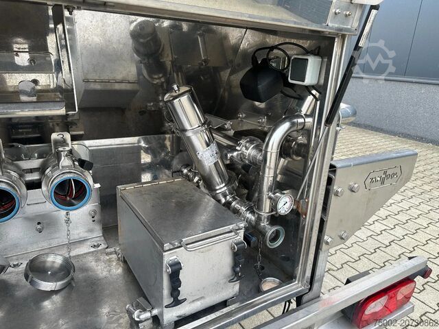 Cisterna za hranu Van Hool FOOD / 39.000L / 3-COMP / INOX / NL-trailer