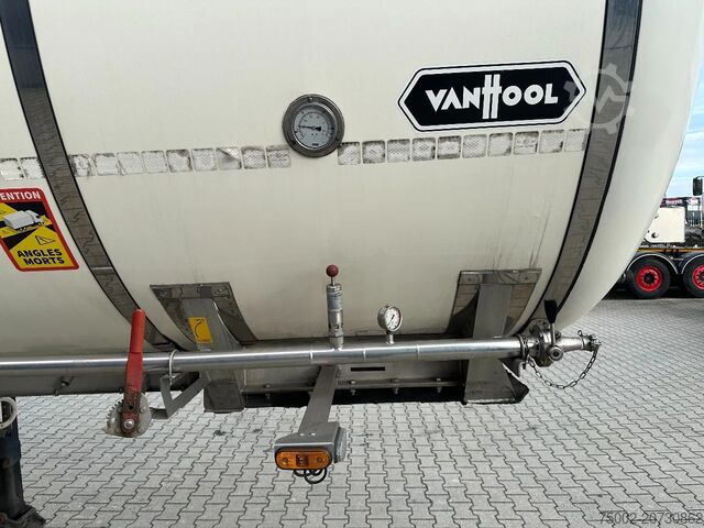 Cisterna za hranu Van Hool FOOD / 39.000L / 3-COMP / INOX / NL-trailer