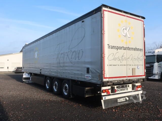 Otevřený návěs s plachtou Schmitz Cargobull SCS 24 Speed Curtain Alcoa Getränke