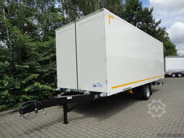 Prikolica sa sandukom Möslein EK 1- D 7,3  1 Achs Kofferanhänger Durchladen, Neufahrzeug