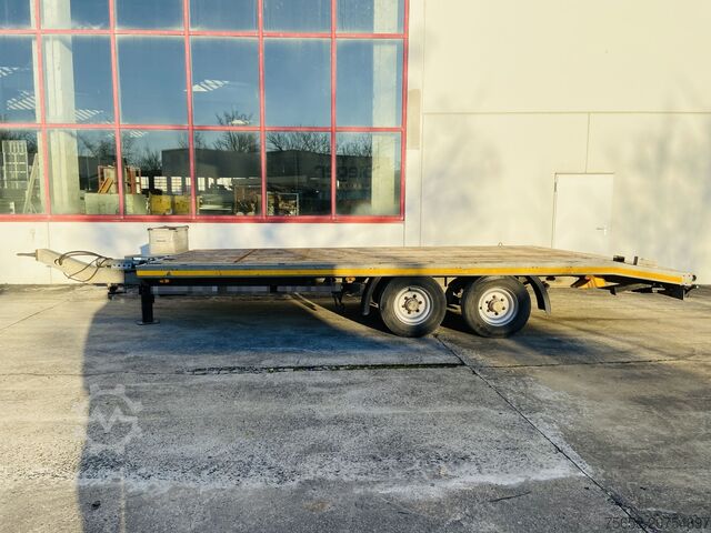 Dieplader oplegger Möslein TTS 11 Schwebheim Tandemtieflader