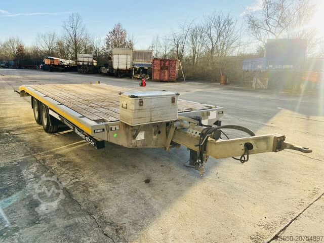 Dieplader oplegger Möslein TTS 11 Schwebheim Tandemtieflader