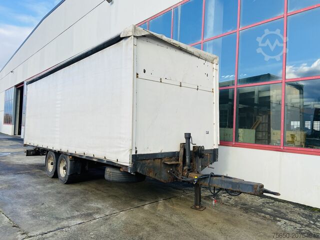 Otwarta przyczepa z plandeką Obermaier OS2-L105L Tandemplanenanhänger