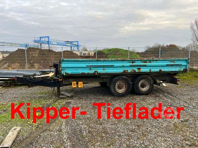 Przyczepa wywrotka Obermaier 14 14 t Tandemkipper- Tieflader