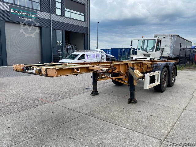 Transporte de contenedores Krone SZC 18 / 20 FT / SAF + Disc